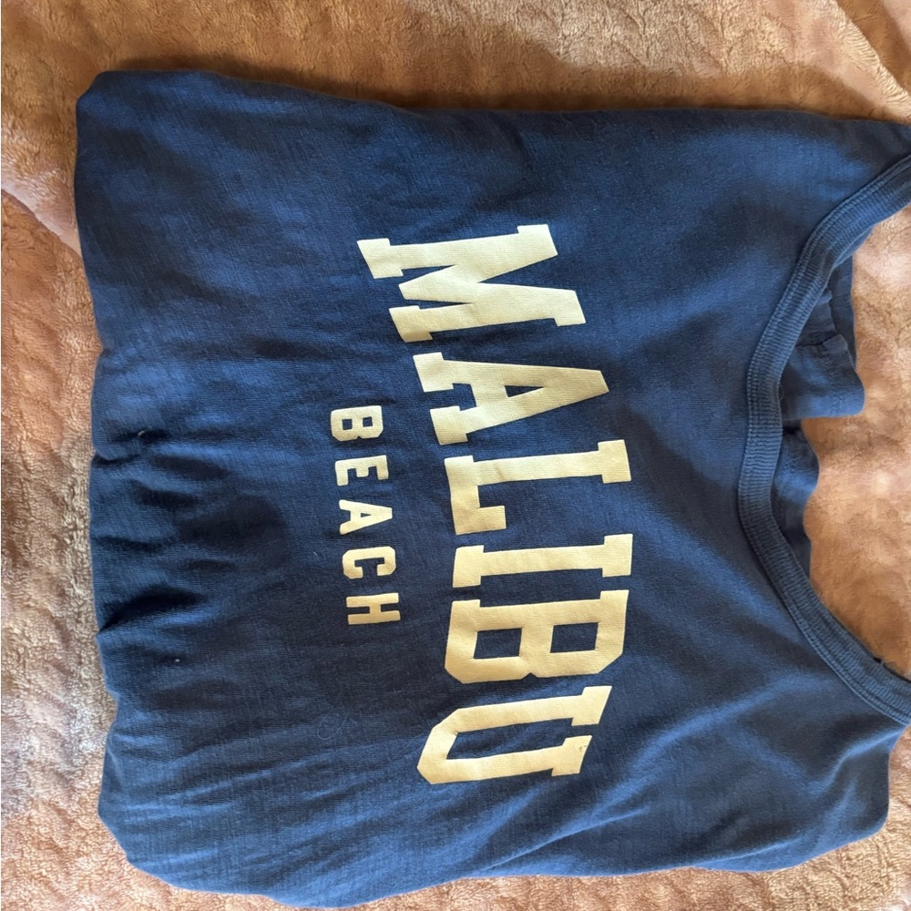 Malibu Beach Blue Shirt